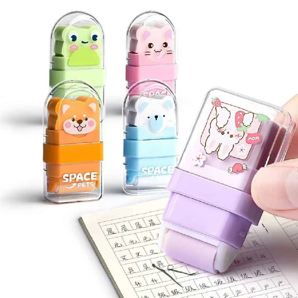 Eraser M&G Roller Cute Animal Series AXPQ5571 Penghapus Karakter Hewan